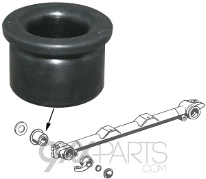 Rubber mount for wishbone, front 2