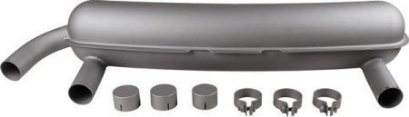 Racing/Street Exhaust RSR, 63.5mm Tail Pipes
