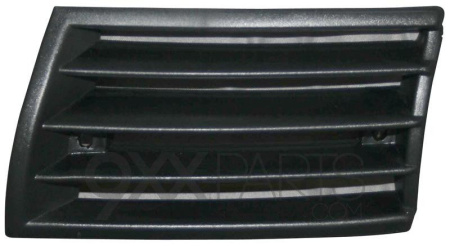 Front Grille, Black, Left