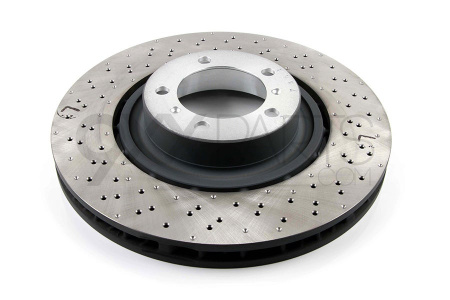 Brake disc, front, left
