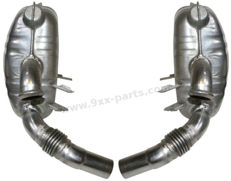 Rear Exhaust Set, Sport