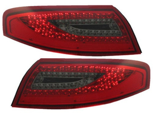 LED takavalot, red/smoke RPO04DLRS