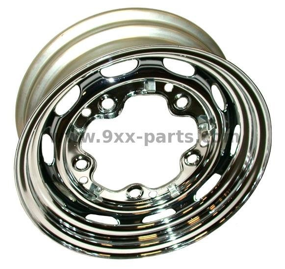 15" x 5,5" Chrome Steel Wheel VW42C