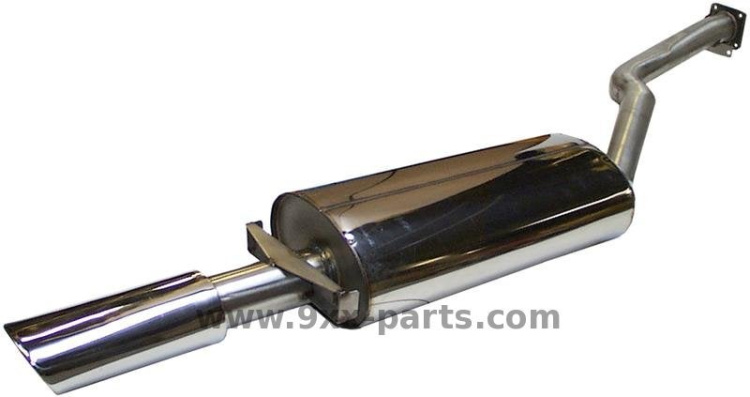 Rear Exhaust, Sport, Stainless Steel 92.441S