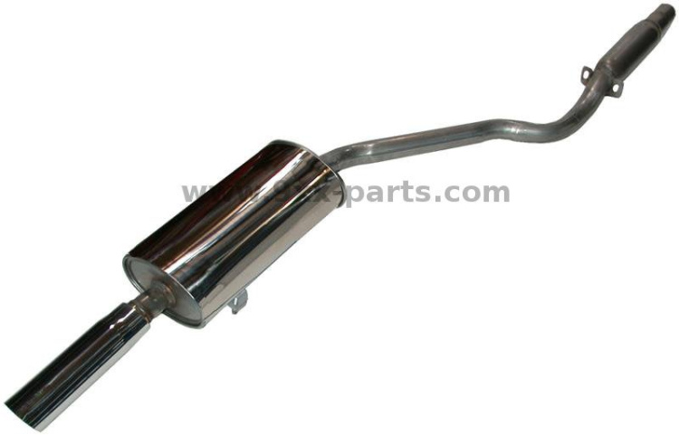 Rear Exhaust, Stainless Steel 92.403BS