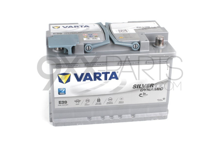 Varta Silver Dynamic AGM Akku 70Ah 096AGM