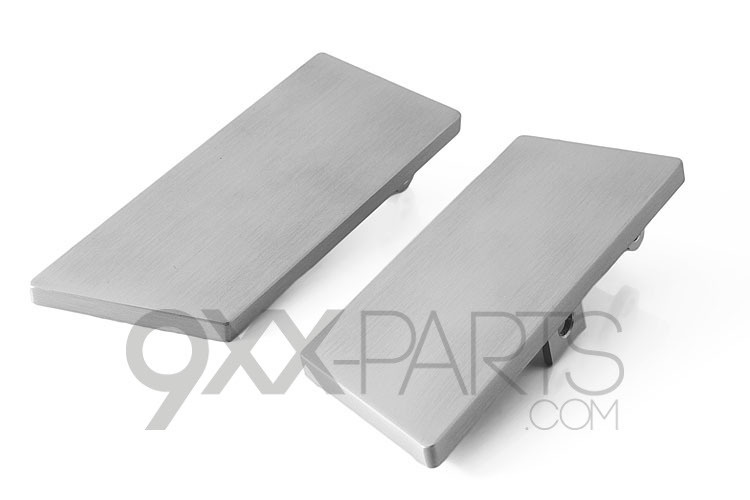 Door Handle Set, Aluminum 91153125100_91153125200_SLV