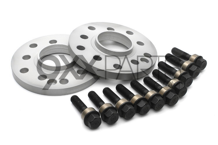 Wheel Spacer Set 15mm, black bolts 9P-SPACER_15KS_BL
