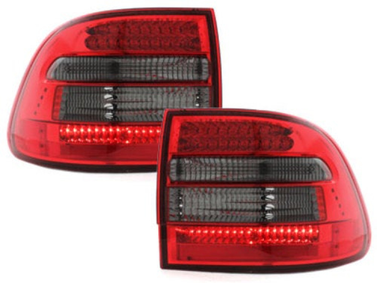 LED takavalot, red/smoke RPO02LRS